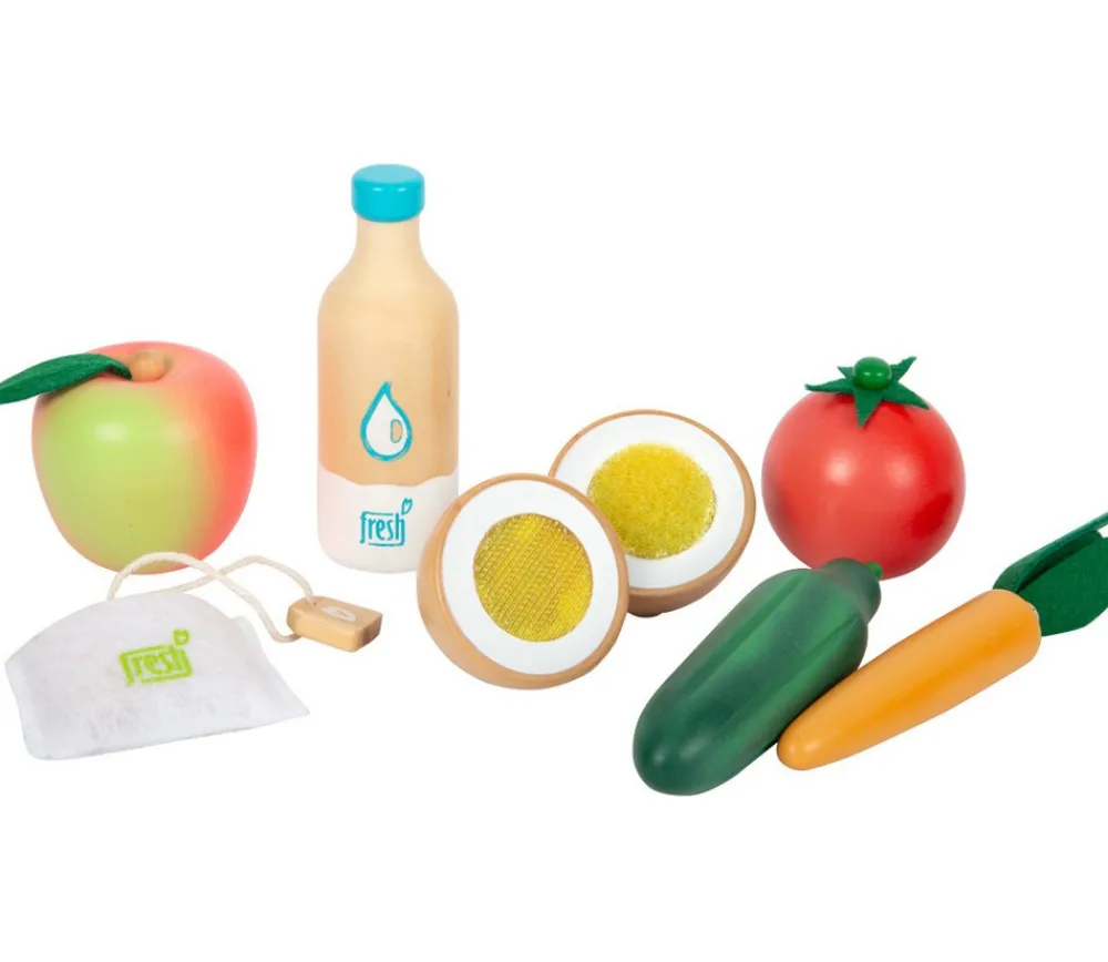 Enfant Tout Pour le Jeu Set aliments végétariens en bois fresh jouets
