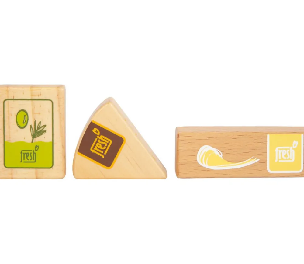 Enfant Tout Pour le Jeu Set aliments végétariens en bois fresh jouets