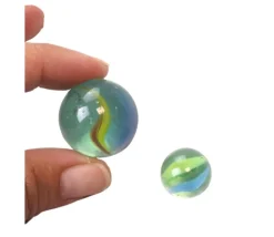 Tout Pour le Jeu Set de 20 Billes en verre pour jeu + 1 calot en filet