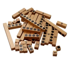 Tout Pour le Jeu Set de 40 réglettes en bois conçues pour la méthode Cap maths, éditée par HATIER - Classe CP/CE1