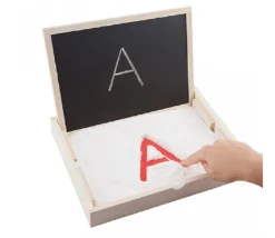 Tout Pour le Jeu Set multi-sensoriel : plateau sable et tableau apprentissage écriture