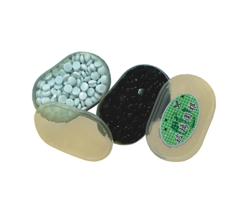 Tout Pour le Jeu Set Pion jeu de go 160 pions noirs + 160 pions blancs
