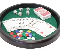 Tout Pour le Jeu Set Piste multi-jeux tradition : cartes et dés
