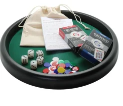 Tout Pour le Jeu Set Piste multi-jeux tradition : cartes et dés