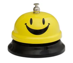 Tout Pour le Jeu Sonnette de jeu en métal jaune sourire