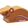 Tout Pour le Jeu Souris en bois 6.5 x 3.4 x 2.5 cm