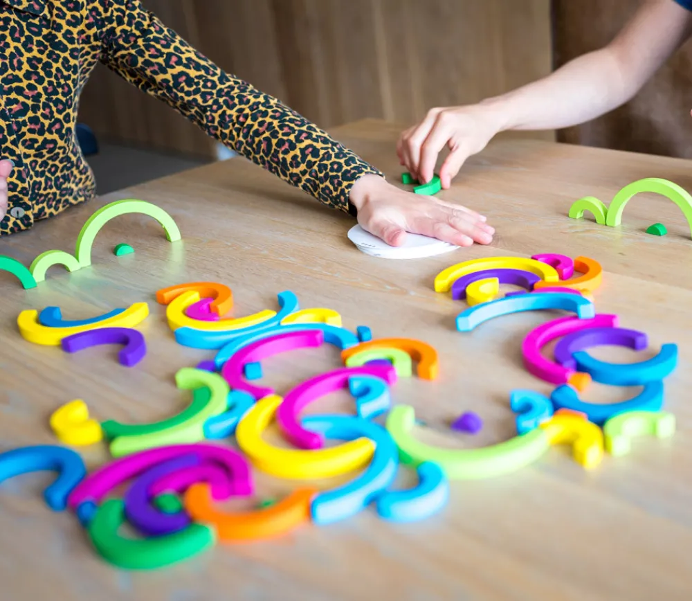 Enfant Tout Pour le Jeu Speed bows - Arcs en bois multicolores pour constructions