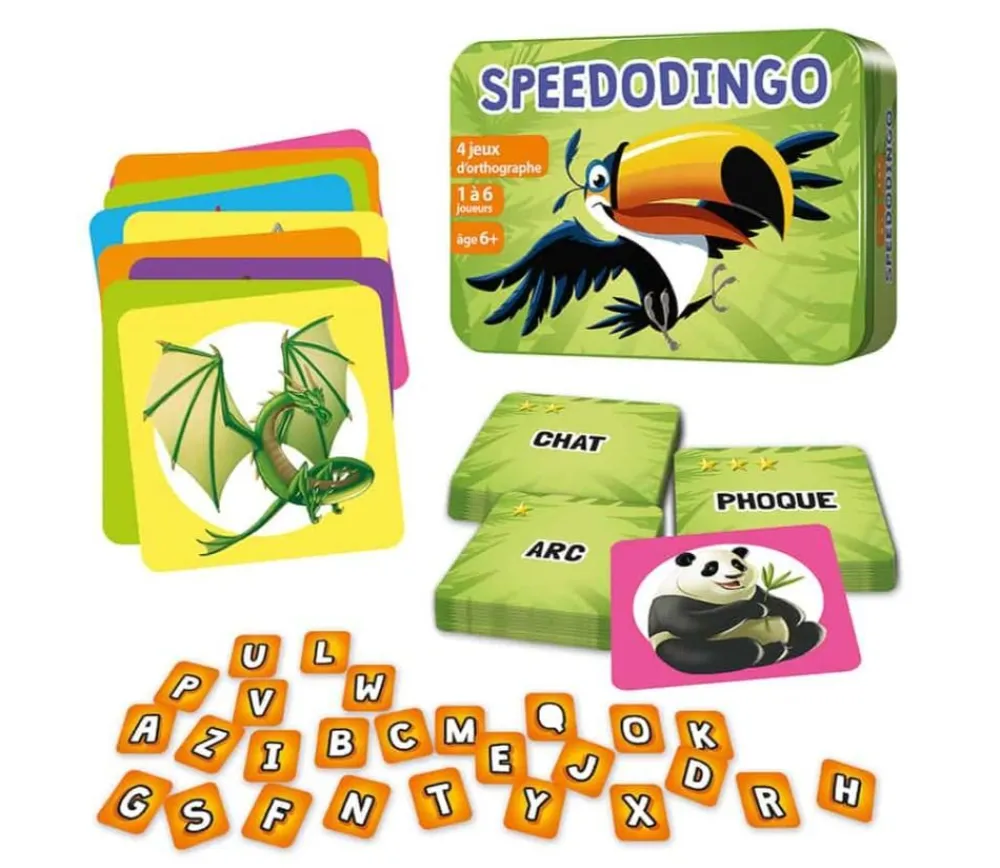 Tout Pour le Jeu Speedodingo CP CE2 - jeu lettres et orthographe