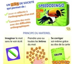 Tout Pour le Jeu Speedodingo CP CE2 - jeu lettres et orthographe
