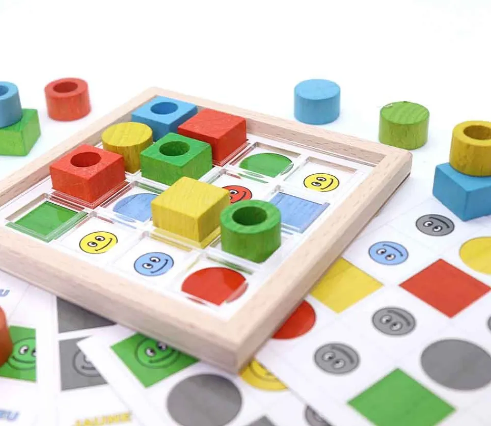 Tout Pour le Jeu Sudokix en bois - jeu casse tête évolutif