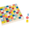Tout Pour le Jeu Sudoku en bois carrés couleurs et chiffres
