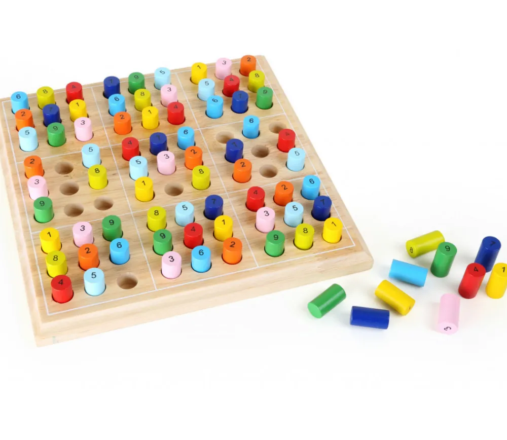 Tout Pour le Jeu Sudoku en bois couleurs et chiffres