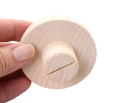 Tout Pour le Jeu Support de carte rond en bois