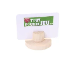 Tout Pour le Jeu Support de carte rond en bois