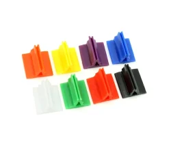Tout Pour le Jeu Support pion rouge avec pince 17x19x10 mm - Bioplastique
