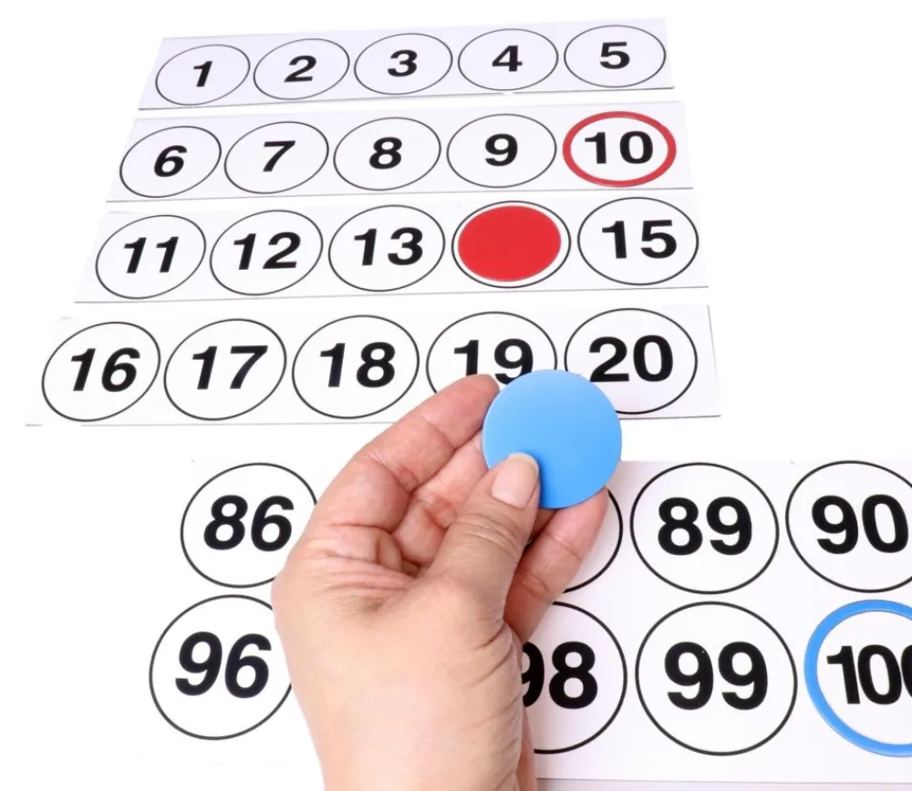 Tout Pour le Jeu Tableau calcul magnétique géant - chiffres de 1 à 100 pour tableau