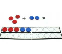 Tout Pour le Jeu Tableau de calcul de 1 à 20 + 32 jetons bicolores signes mathématiques