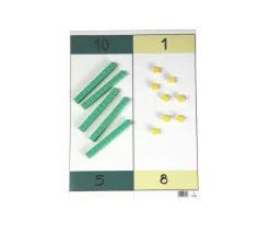 Tout Pour le Jeu Tableau de numération décimale pliant 80 x 31 cm