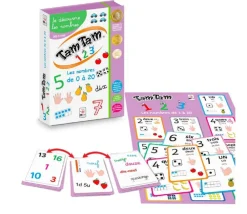 Tout Pour le Jeu Tamtam 123 Le coffret - découverte des nombres 0 à 20