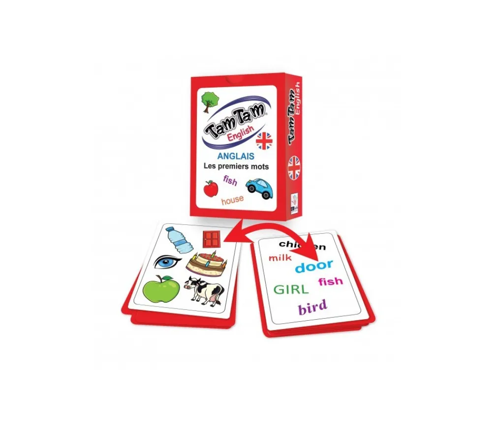 Tout Pour le Jeu Tamtam English - les premiers mots d'anglais
