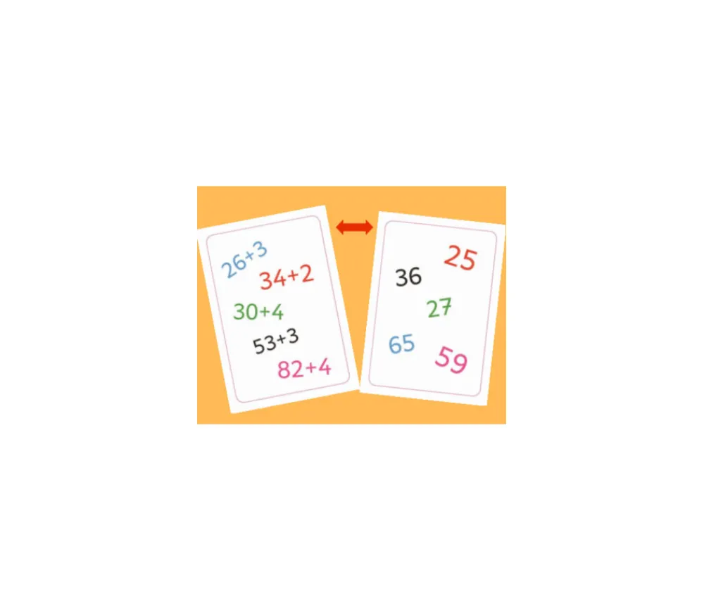 Tout Pour le Jeu Tamtam Superplus : addition a + b dizaines et unités