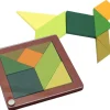 Tout Pour le Jeu Tangram coloré avec sous-verre