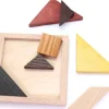 Tout Pour le Jeu Tangram en bois 12 cm. Fabrication Jura