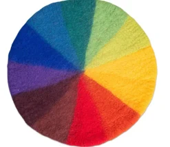 Tout Pour le Jeu Tapis arc-en-ciel en feutrine 50 cm