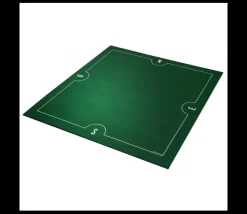 Tout Pour le Jeu Tapis Bridge 78 x 78 cm vert nord sud est ouest