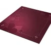 Tout Pour le Jeu Tapis cartes 60x60 cm bordeaux Tarot - NSEO