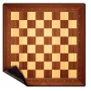 Tout Pour le Jeu Tapis d'échecs 50 x 50 cm style bois