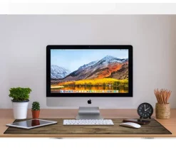 Tout Pour le Jeu Tapis de Bureau 90 x 40 cm décor bois wood sous-main