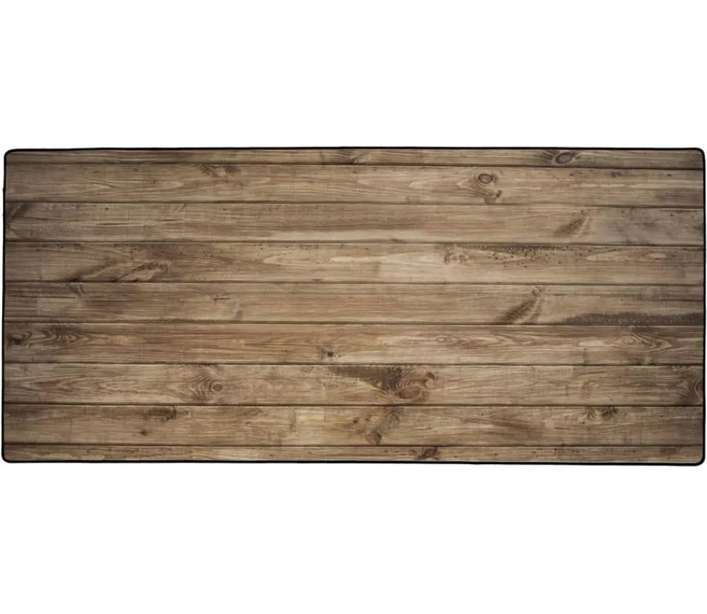 Tout Pour le Jeu Tapis de Bureau 90 x 40 cm décor bois wood sous-main