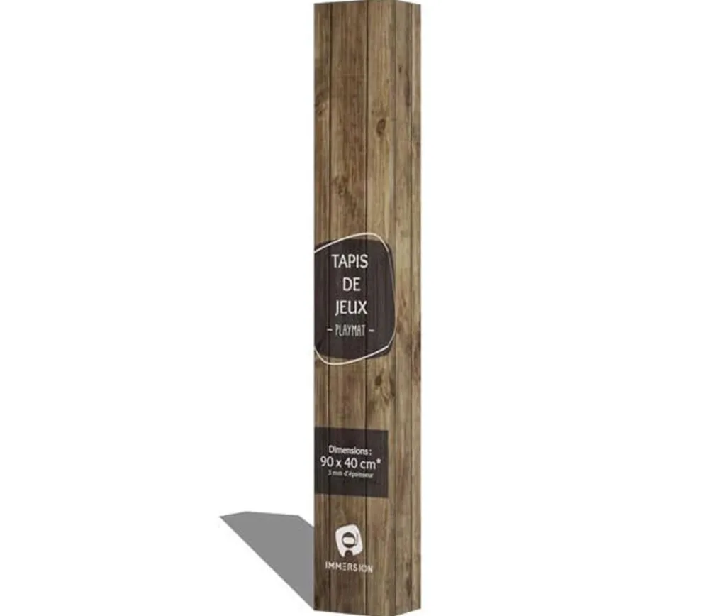 Tout Pour le Jeu Tapis de Bureau 90 x 40 cm décor bois wood sous-main