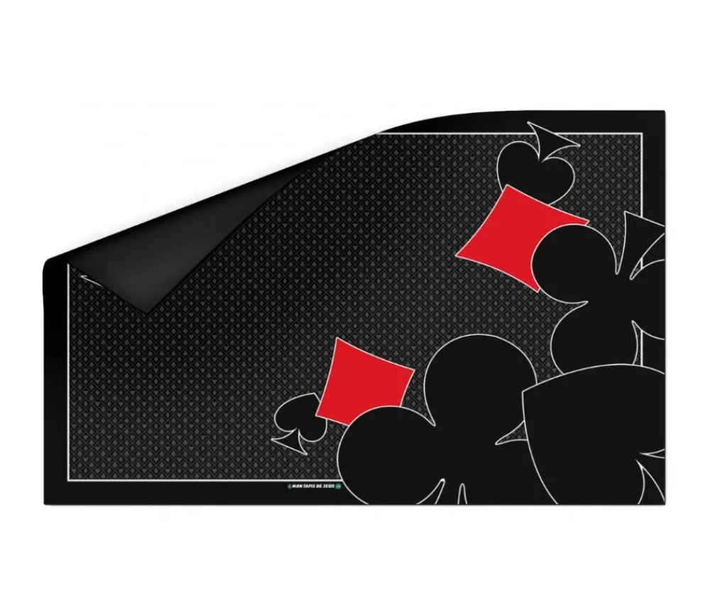 Tout Pour le Jeu Tapis de cartes 40 x 60 cm ornament noir