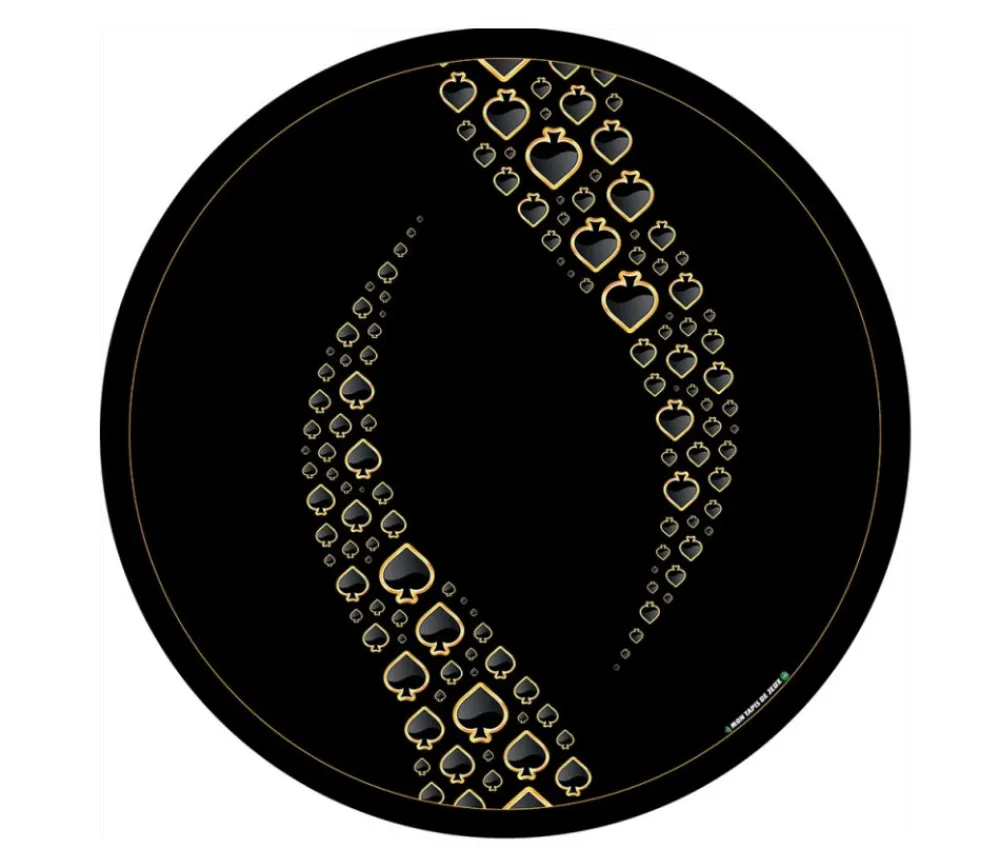 Tout Pour le Jeu Tapis de cartes rond 50 cm Pique Forest