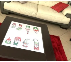 Enfant Tout Pour le Jeu Tapis de jeu à personnaliser 55 x 55 cm avec feutres à encre lavable 55 x 55 cm