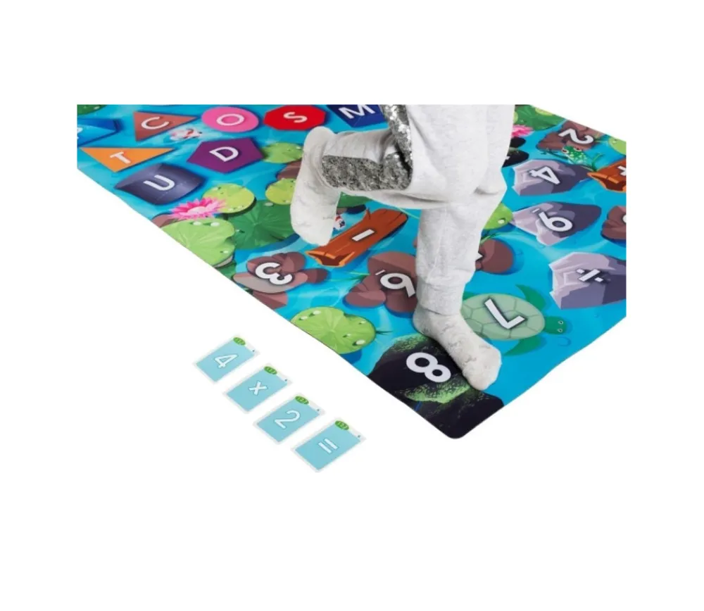 Tout Pour le Jeu Tapis de jeu éducatif Nimbly lettres, formes et chiffres -183 x 91 cm