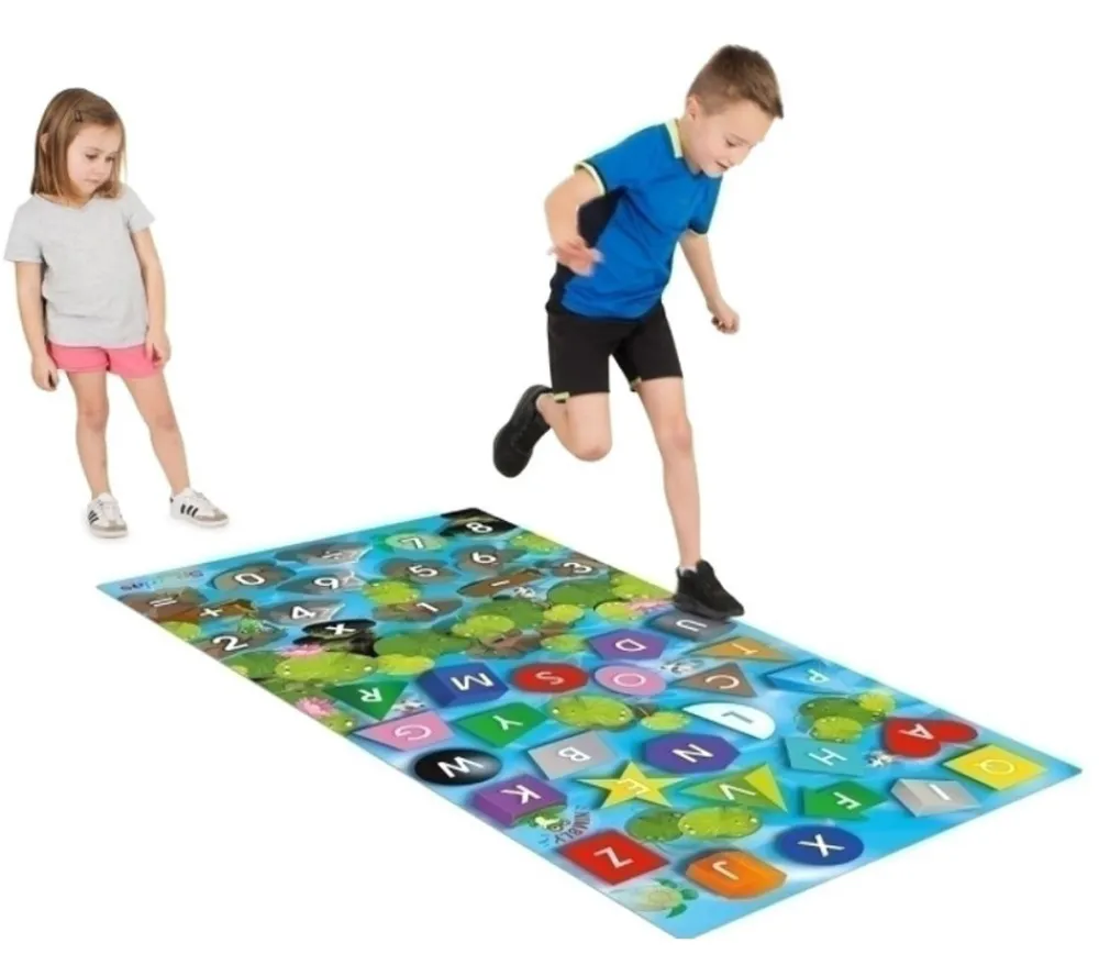 Tout Pour le Jeu Tapis de jeu éducatif Nimbly lettres, formes et chiffres -183 x 91 cm