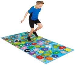 Tout Pour le Jeu Tapis de jeu éducatif Nimbly lettres, formes et chiffres -183 x 91 cm