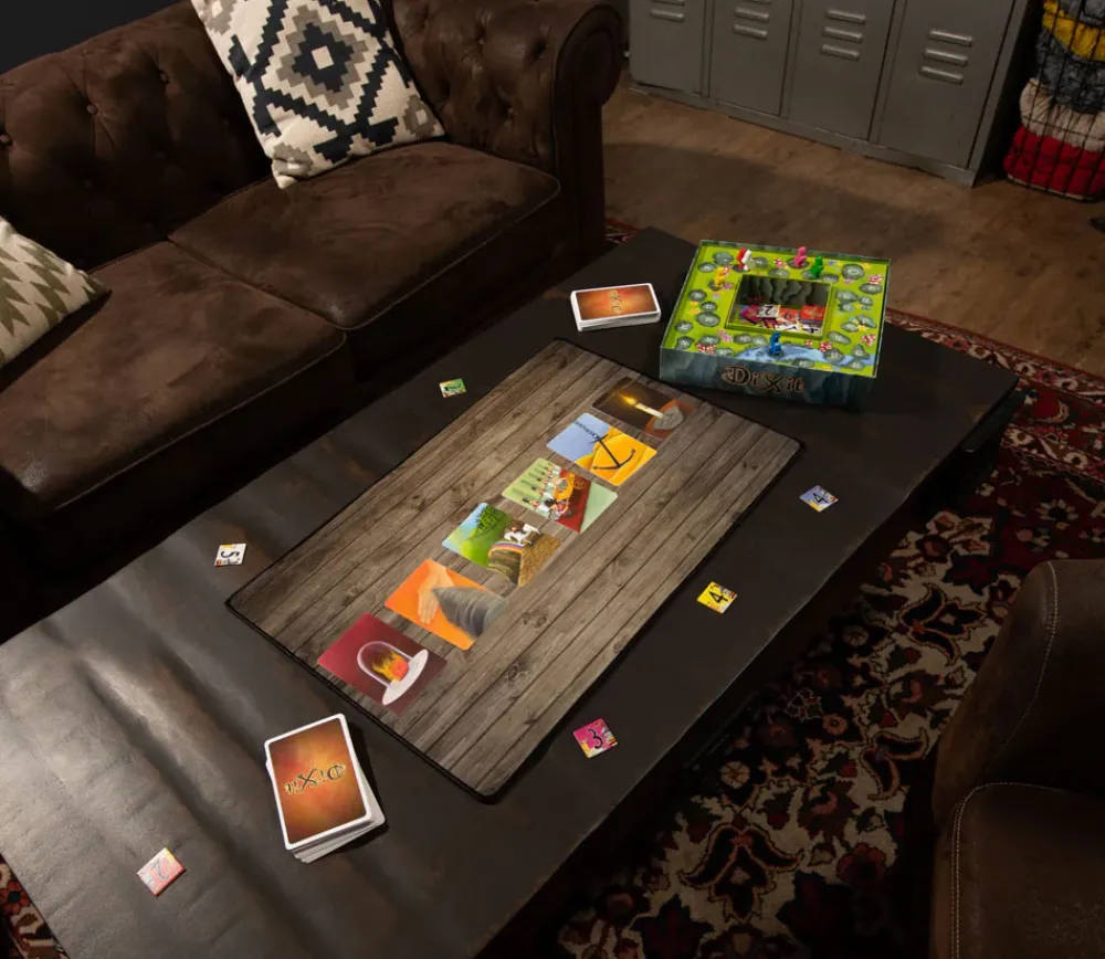 Tout Pour le Jeu Tapis de jeux 60 x 40 cm décor bois wood