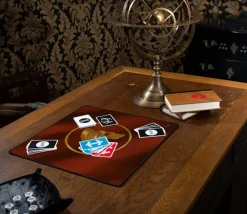 Tout Pour le Jeu Tapis de jeux 40 x 40 cm rouge Casque doré