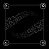Tout Pour le Jeu Tapis jeu 60 x 60 cm Tarot noir Pique Forest