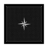 Tout Pour le Jeu Tapis jeu 60 x 60 cm Tarot noir rose des vents