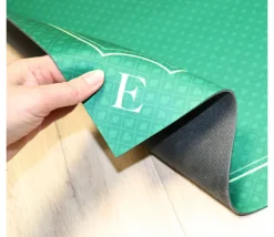 Tout Pour le Jeu Tapis jeu 60 x 60 cm vert motif mini atouts Nord-Sud Tarot