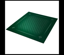 Tout Pour le Jeu Tapis jeu 78 x 78 cm vert tramé Tarot Bridge