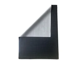 Tout Pour le Jeu Tapis jeu recto noir - verso gris Megamat carré effaçable plateau 122 x 88 cm