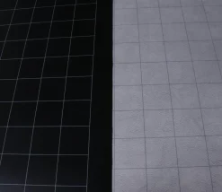 Tout Pour le Jeu Tapis jeu recto noir - verso gris Megamat carré effaçable plateau 122 x 88 cm
