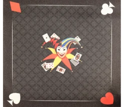 Tout Pour le Jeu Tapis jeu Tarot 60 x 60 cm Joker noir