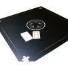 Tout Pour le Jeu Tapis Meeple noir Multijeux 60x60 cm